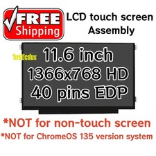LCD Display Touch Screen Assembly For N116BCN-EA1 N116BCN-EB1 40Pins 11.6in HD picture