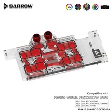 Barrow Full Cover GPU Water Block for ASUS RTX 3070 DUAL 8G Gaming + aRGB LED picture