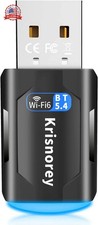 2-in-1 AX900 Wi-Fi 6 Bluetooth 5.4 USB Network Adapter for PC picture