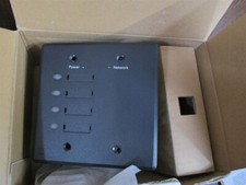 ATLAS SOUND LP BBWP-S4B BB Wall Plate 4 Switch Controller Black NEW picture