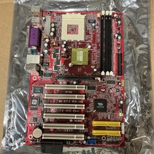 MSI KT4V MS-6712 VER:10A AMD SOCKET 462 MOTHERBOARD 3xDDR AGP 6xPCI picture
