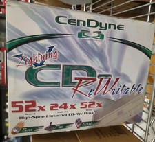 Cendyne Lightning 52x 24x 52x Internal CD RW Drive IDE New Open Box picture