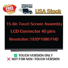 For HP p/n M09822-001 Touch FHD IPS LCD Screen Assembly 15.6'' 40pins Display picture