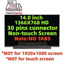 for HP 14-CF2112WM 30 Pins Screen Replacement LCD LED Display 14inch 1366x768HD picture