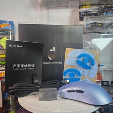 ATK Blazing Sky F1 Ultimate 2.0 Wireless Mouse Blue Cracked Shell picture