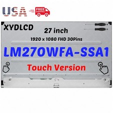 27in LM270WFA SSA1 for HP 27-D 27-D0244 All-in-One LCD Touch Screen Replacement picture