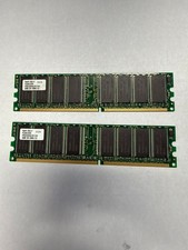 Hynix 512MB (2x256MB) DDR-400 PC3200U 184-Pin RAM HYMD232646A8J-D43 picture