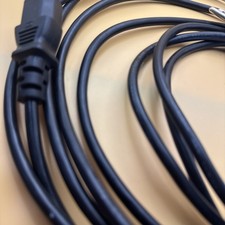 Chiao Lin CL-105 IEC C13 Computer Power Cord 10A 125V NEMA 5-15P Black picture