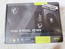 MSI MAG A750GL PCIE5 750W 80 Plus Gold Fully Modular ATX 3.1 Power Supply picture