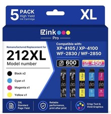 Ink Replacement for Epson 212XL Ink Cartridges Combo Pack picture