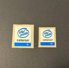 Intel Inside Celeron D / M Sticker Label Decal Badge picture