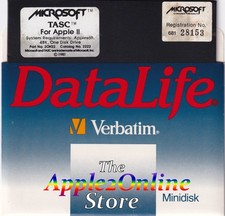 ✅ 🍎 Original Disk: Microsoft TASC Applesoft Compiler for Apple II Family💕 picture