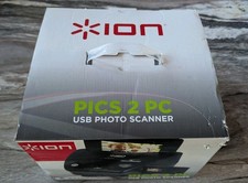 ION PICS 2 PC Photo Film USB Scanner Boxed Complete - Open Box picture