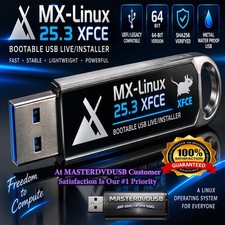 MX-Linux 25.3 XFCE Bootable USB Live/Installer | 64-Bit | SHA256 Verified picture