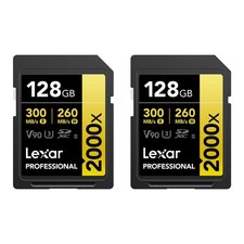 Lexar LSD2000128GB2NNU Professional Sdxc Memory Card 2000x 128gb Class 10 V90... picture