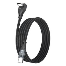 SUNGUY Right Angle USB C Cable 1Pack 6.6FT, 60W Fast Charging Grey picture
