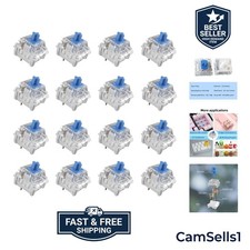 108Pcs Clickers for 3D Prints Blue Clicky Keyboard Switches picture