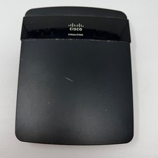Cisco Linksys E1500 Wireless-N Router Black 300Mbps 4-Port Ethernet Hub WiFi picture