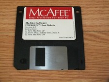 Vintage McAfee Software 3.5 Floppy Diskette (Version 4.0) picture