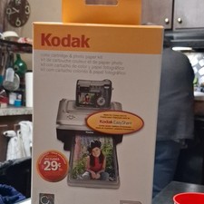 Kodak PH-160 Color Cartridge & Glossy 4x6 Photo Paper Kit picture