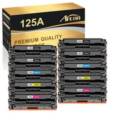 10 PK CB540A Toner Compatible With HP 125A LaserJet CP1215 CP1518ni CM1312nfi picture