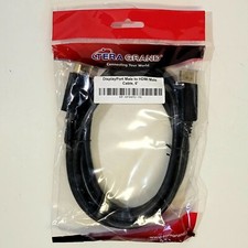 Tera Grand DisplayPort to HDMI Male Cable - 6 ft  Black, 1080p HD  picture