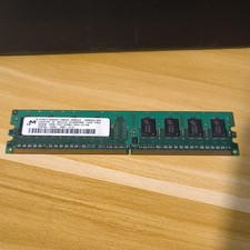 Micron 256MB DDR2 SDRAM PC2-3200 DIMM 240-Pin Memory MT8HTF3264AY-40EB3 picture