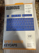 Glorious Universal Keycap Set GPBT Basics Mana Blue Mechanical Keyboard Keycaps picture