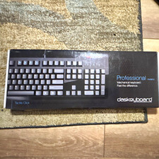 Das Keyboard Professional Model S Mechanical Black USB 2.0 Hub Media Keys picture