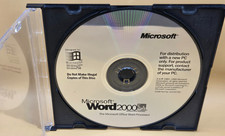 Microsoft Word 2000 Word Processor Software CD NO Product Key picture