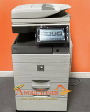 Sharp MX-6051 Color Printer Scanner Copier 60 PPM Laser A3 MFP - 2 Trays & Stand picture