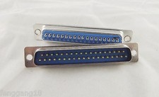 10pcs D-SUB 37 Pin DB37 Male Plug Solder Type Straight Adapter Connector 2 Rows picture