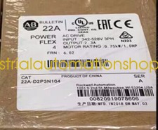 1PC NEW 22A-D2P3N104 PowerFlex 4 0.75 kW 1 HP AC Drive Via DHL or FedEX picture