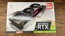 MSI GeForce RTX 3080 SUPRIM x 10GB GDDR6X Graphics Card picture