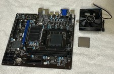 MSI 760GMA-P34 (FX) MS-7641 Socket AM3 & Heat Sink + AMD 760G mATX Motherboard picture