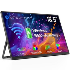 UPERFECT 100Hz Wireless Portable Monitor 18.5