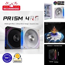 120mm PC Case Fan LDPCSJ PRISM 4 RS ARGB 4-Pin 12V Quiet Cooling picture