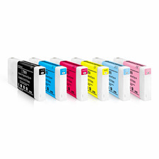 Compatible For Epson T7811-T7816 200ml Ink Set BK C M Y LC SureColor P6000 picture