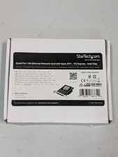 StarTech PEX10GSFP4I Quad-Port 10G SFP+ Network Card Intel XL710 New Open Box picture