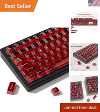 Transparent MDA Keycaps Set - 115 Keys for Hot Swappable Mechanical Keyboards picture