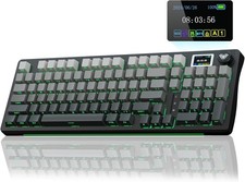 AULA S98 Pro Wireless Mechanical Gaming Keyboard with Screen, Knob, 96 Keys picture