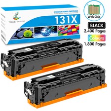 2 PK CF210A 131A Black Toner Cartridges For HP Color Laserjet Pro 200 MFP M276nw picture