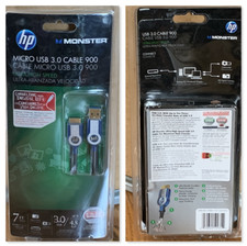  HP Monster Micro USB 3.0 Cable 900 Brand New In Package picture