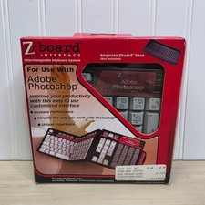 Zboard Adobe Photoshop Interchangeable Keyboard Interface Keyset Ideazon 2002 picture