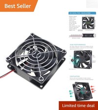 High-Performance 80mm Brushless Cooling Fan for PCs & Electronics - Quiet 31dBA picture