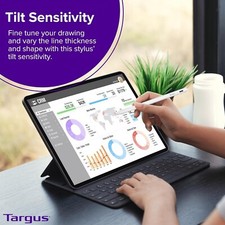 Targus AMM174AMG9 Antimicrobial Active Stylus for iPad White New picture