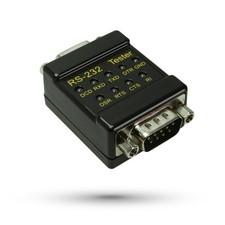 CABLEMAX RS-232 LED Link Signal Tester - DB-9 Male to DB-9 Female Connections fo picture