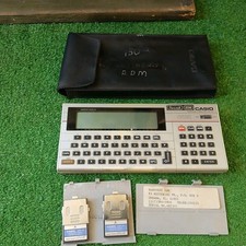 CASIO PB-700 PERSONAL COMPUTER W/CASE & 2 OR-4 MEMORY PACK (4K BYTE RAM) PARTS  picture