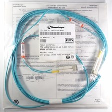 CommScope LazrSPEED Multimode LC-LC, 2 Fiber Duplex Patch Cord, 1.6mm Riser,4 m picture