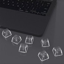 5/10PCS 1U XDA Height Blank Key Caps Transparent Keycaps for Mechanical Keyboard picture